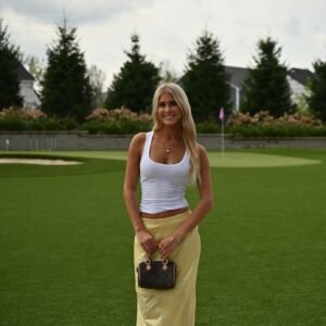 Yellow Maxi Skirt